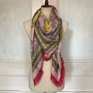 Maxmara silk twill scarf